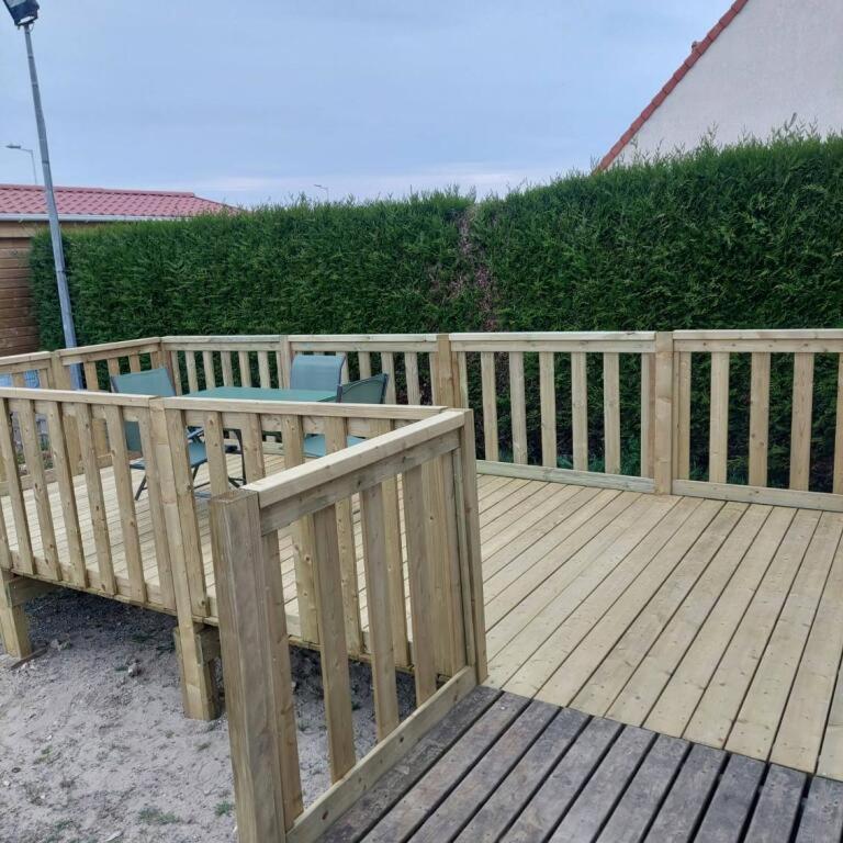 Berck-Plage - 2 Hebergements Insolites Tiny House De 2 A 8 Personnes Extérieur photo